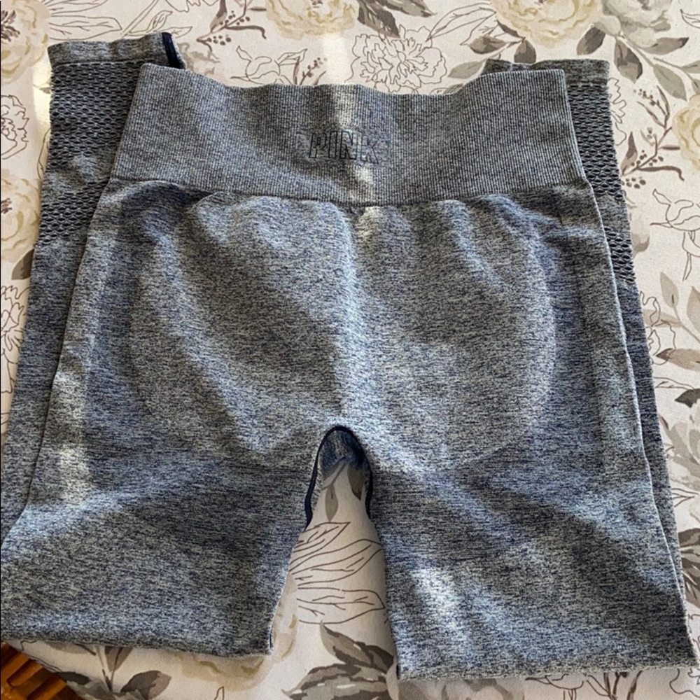 PINK grayish blue seamless leggings - Picture 2 of 3